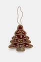 Ozdoba choinkowa handmade - choinka bordowy RW25-DEU800