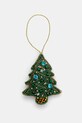 Ozdoba choinkowa handmade - choinka multicolor RW25-DEU806