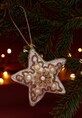 Ozdoba na vánoční stromeček handmade - hvězda bílá RW25-DEU811