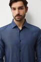 Medicine koszula bawełniana granatowy RW25-KDM0B5