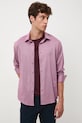 Medicine camicia in cotone RW25-KDM601 rosa RW25