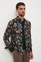 Medicine koszula bawełniana wzorzyste multicolor RW25-KDM906