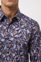 Koszula męska z kołnierzykiem klasycznym wzorzysta RW25-KDMA20