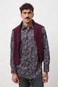 Bavlnená košeľa s klasickým golierom, so vzorom RW25-KDMA23 viacfarebná RW25