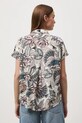 Odzież Koszula z domieszką lnu damska wzorzysta RW25-KKD102 multicolor