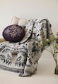 Koc żakardowy wzorzysty 160 x 130 cm multicolor RW25-KOU400
