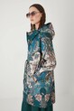 Bunda parka oversize vzorované RW25-KPD100 viacfarebná RS26