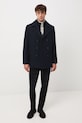 Medicine płaszcz wełniany RW25-KPM700 granatowy RW25
