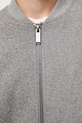 Kurtka bomber męska melanżowa RW25-KUM510 szary