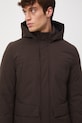 Kurtka męska gładka brązowy RW25-KUM713