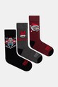 Medicine skarpetki bawełniane 3-pack skarpetki długie multicolor RW25-LBMA03