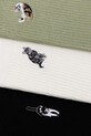 Skarpetki damskie z ozdobnym haftem w koty (3-pack) RW25-LGD402 multicolor RW25