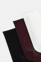 Skarpetki bawełniane damskie z fakturą (3-pack) RW25-LGD605 multicolor RW25