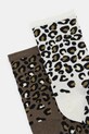 Skarpetki bawełniane damskie w panterkę (2-pack) RW25-LGD613 multicolor RW25