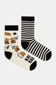 Medicine skarpetki bawełniane 2-pack animal multicolor RW25-LGD709