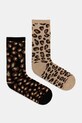 Medicine skarpetki bawełniane 2-pack skarpetki długie multicolor RW25-LGD808