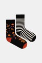 Medicine skarpetki bawełniane 2-pack skarpetki długie multicolor RW25-LGD818