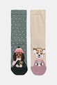 Ponožky vianočné s motívom psa (2-pack) dlhé ponožky viacfarebná RW25-LGDA01