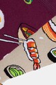 Bavlnené ponožky sushi a ramen (2-pack) RW25-LGDA06 viacfarebná RW25