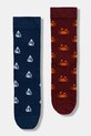 Medicine skarpetki bawełniane 2-pack skarpetki długie multicolor RW25-LGM102