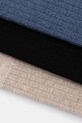 Skarpetki męskie z włókna bambusowego prążkowane (3-pack) RW25-LGM405 multicolor RW25