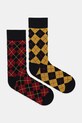 Medicine skarpetki bawełniane 2-pack skarpetki długie multicolor RW25-LGM618