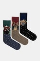 Medicine skarpetki bawełniane 3-pack animal multicolor RW25-LGM805