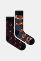 Bavlněné ponožky pánské se zvířecím motivem (2-pack) dlouhé ponožky vícebarevná RW25-LGM816