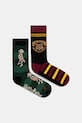 Skarpetki bawełniane damskie z kolekcji Harry Potter (2-pack) skarpetki długie multicolor RW25-LGMB50
