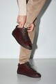 Medicine buty skórzane skóra licowa brązowy RW25-OBM305