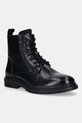 Medicine buty wysokie skórzane RW25-OBM607 czarny RW25