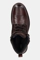 Medicine buty wysokie skórzane RW25-OBM608 brązowy