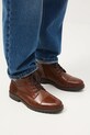 Buty wysokie męskie skórzane RW25-OBM701