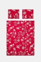 Spálňa Sada bavlnených obliečok vianočný motív 160 x 200 cm RW25-PCU811 červená