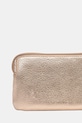 Portfel damski z metalicznym wykończeniem złoty RW25-PFDA03