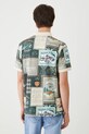 Odzież Polo bawełniane męskie z elastanem wzorzyste RW25.POM203 multicolor