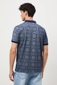 Îmbrăcăminte Medicine polo de bumbac RW25-POM303 bleumarin