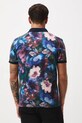 Odzież Polo bawełniane męskie z elastanem w kwiaty RW25-POM502 multicolor