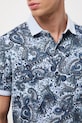 Medicine polo de bumbac RW25-POM701 albastru
