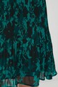 Spódnica damska mini wzorzysta turkusowy RW25-SDD031