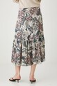 Odzież Spódnica z domieszką lnu damska maxi wzorzysta RW25.SDD106 multicolor