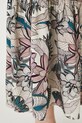 Spódnica z domieszką lnu damska maxi wzorzysta multicolor RW25.SDD106