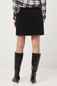 Odzież Spódnica jeansowa bawełniana damska mini RW25-SDD403 czarny