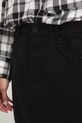 Spódnica jeansowa bawełniana damska mini czarny RW25-SDD403