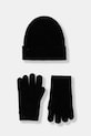 Medicine set regalo: cappello e guanti nero RW25-SEU808