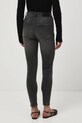 Odzież Jeansy damskie skinny z efektem sprania RW25-SJD031 szary