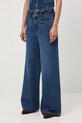 Medicine jeansy bawełniane RW25-SJD404 granatowy RW25