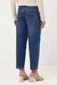 Odzież Jeansy damskie slouchy z efektem sprania RW25-SJD405 granatowy