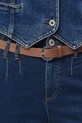 Jeansy damskie carrot z paskiem granatowy RW25-SJD507