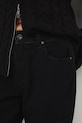 Jeansy damskie slim gładkie czarny RW25-SJD608